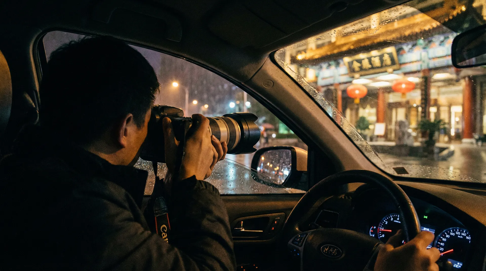 有种你再撞一下38完整车 - 记者深夜跟踪拍摄明星行踪